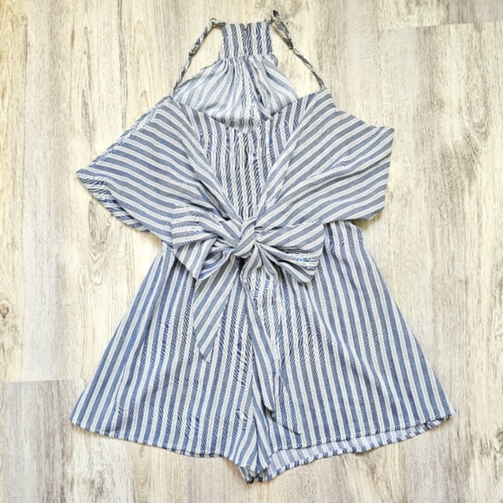 Show Me Your Mumu Bow Front Melissa Romper